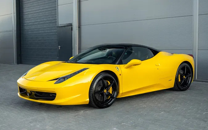 ferrari mazowieckie Ferrari 458 Italia cena 799000 przebieg: 83119, rok produkcji 2012 z Namysłów